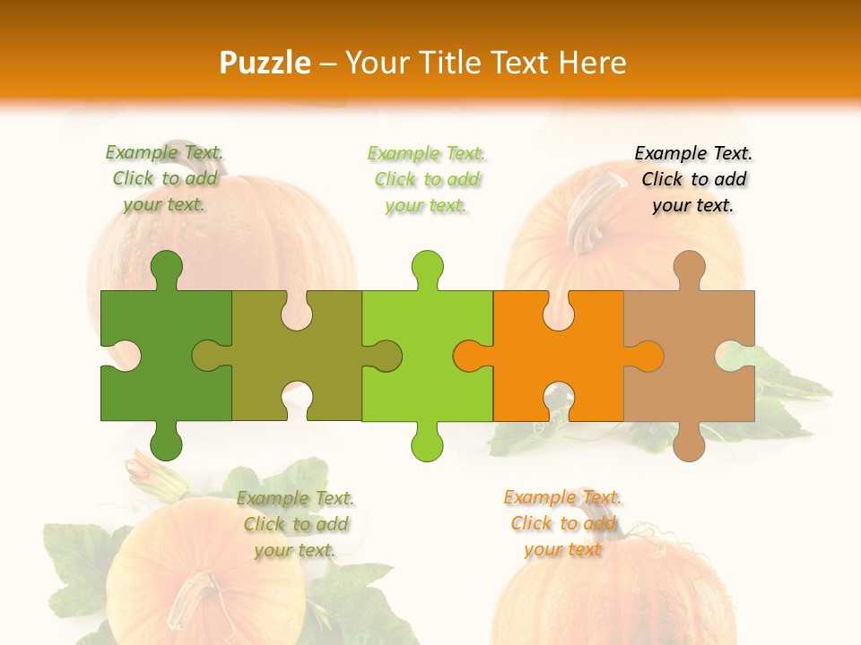 Collection Harvest Yellow PowerPoint Template