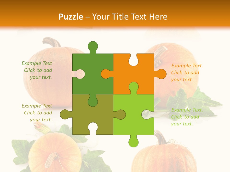 Collection Harvest Yellow PowerPoint Template