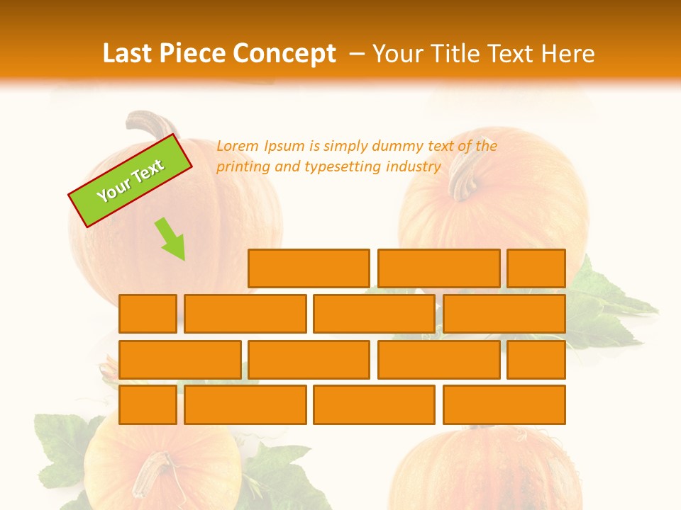 Collection Harvest Yellow PowerPoint Template