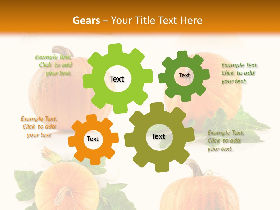 Collection Harvest Yellow PowerPoint Template