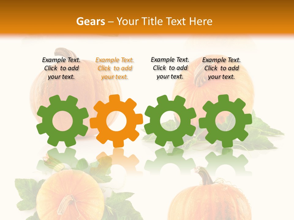 Collection Harvest Yellow PowerPoint Template