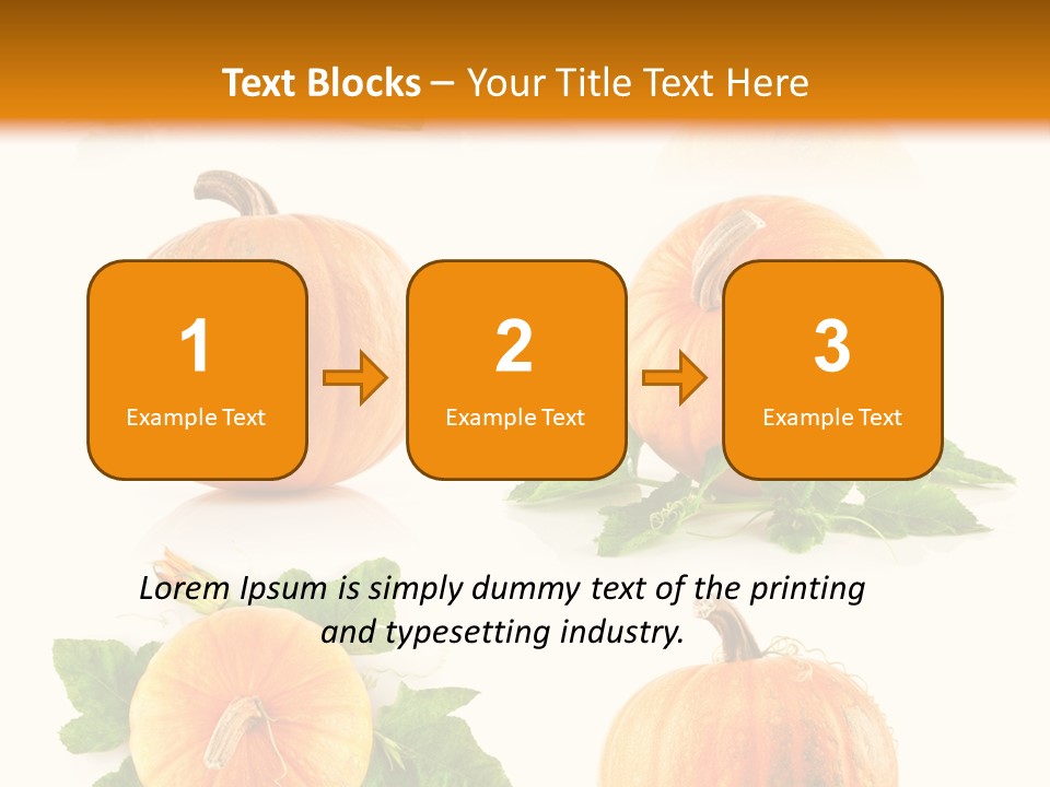 Collection Harvest Yellow PowerPoint Template