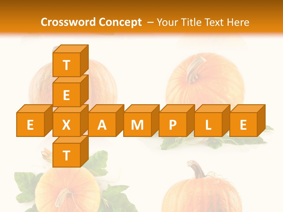Collection Harvest Yellow PowerPoint Template