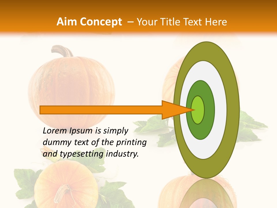 Collection Harvest Yellow PowerPoint Template