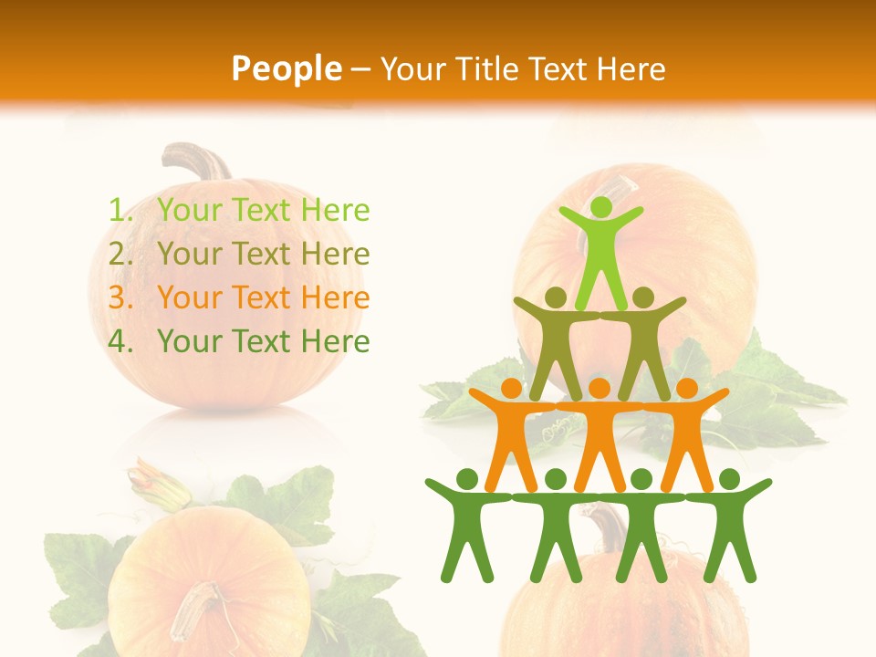 Collection Harvest Yellow PowerPoint Template
