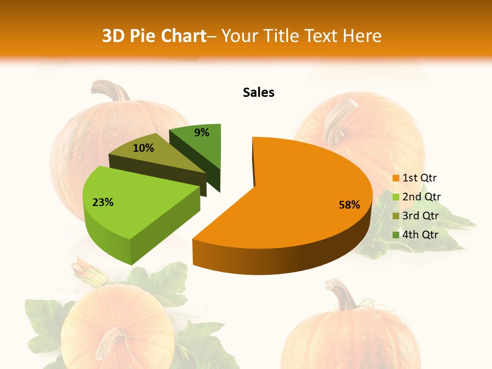 Collection Harvest Yellow PowerPoint Template