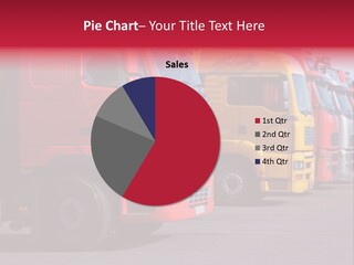 Motorway Stock Delivery PowerPoint Template