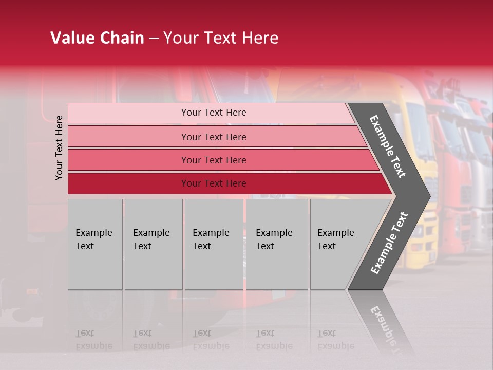 Motorway Stock Delivery PowerPoint Template