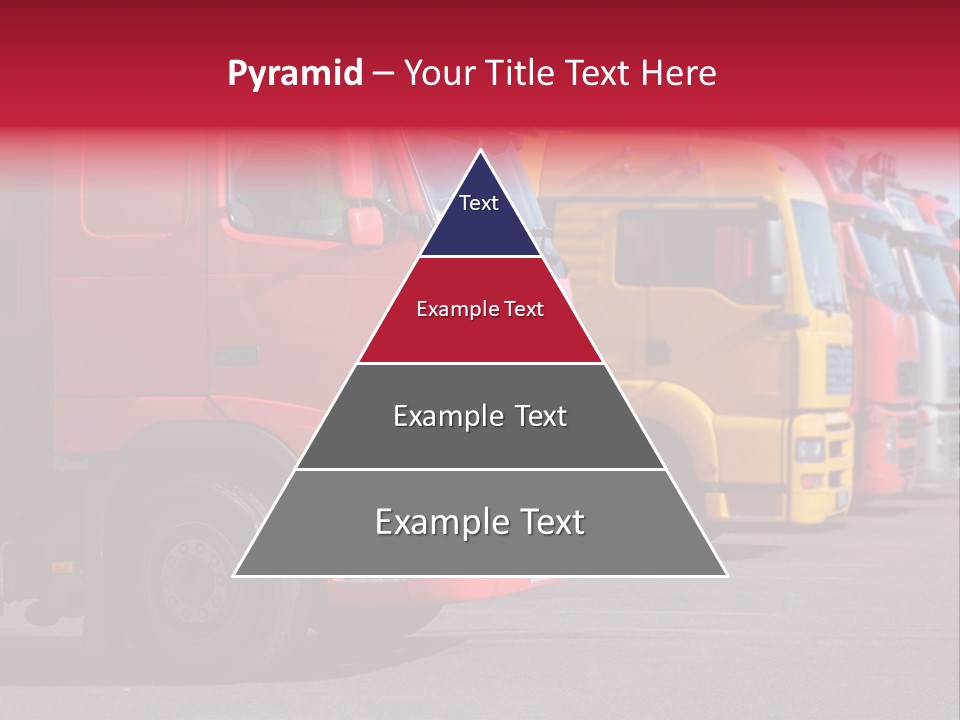 Motorway Stock Delivery PowerPoint Template