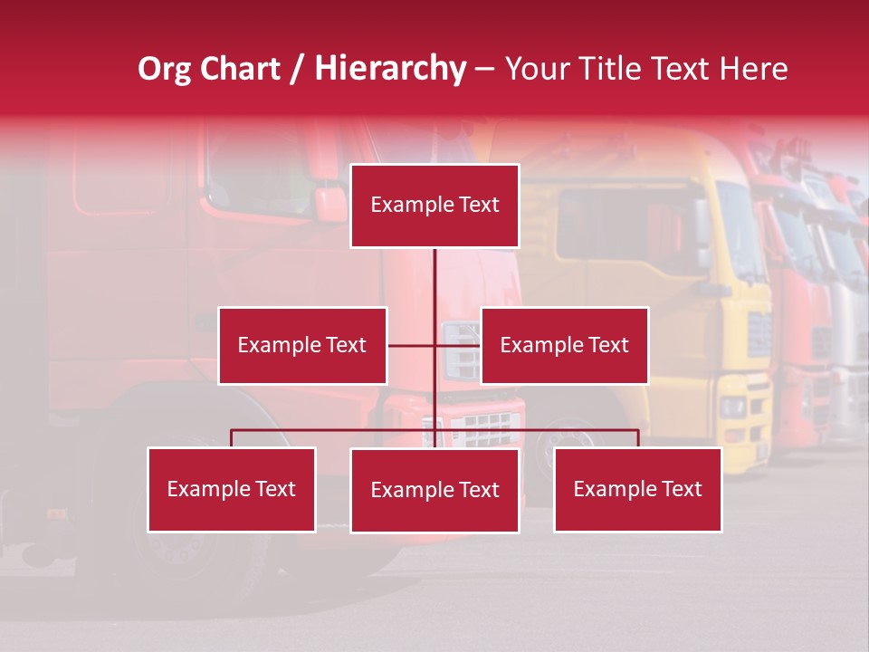 Motorway Stock Delivery PowerPoint Template