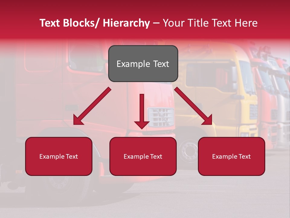 Motorway Stock Delivery PowerPoint Template
