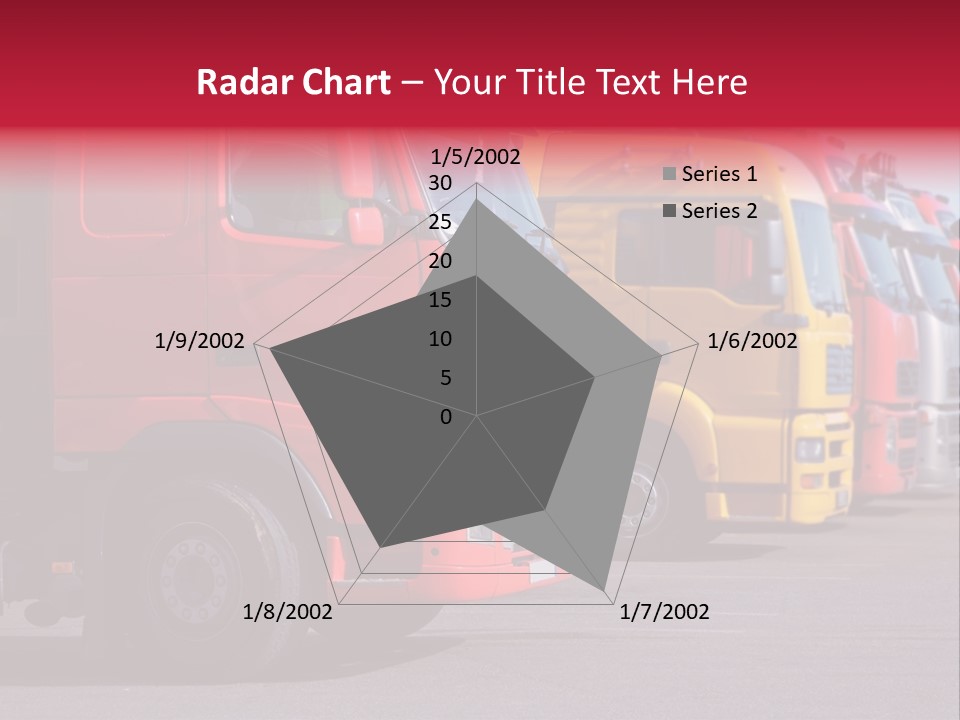 Motorway Stock Delivery PowerPoint Template
