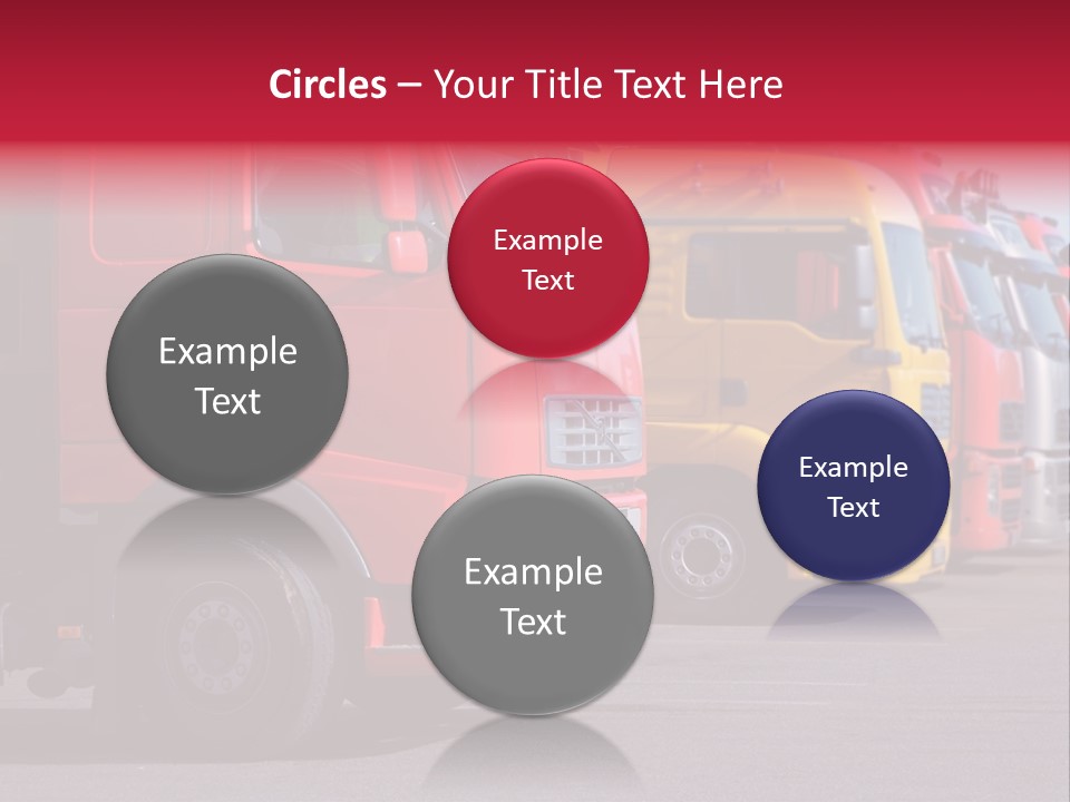 Motorway Stock Delivery PowerPoint Template