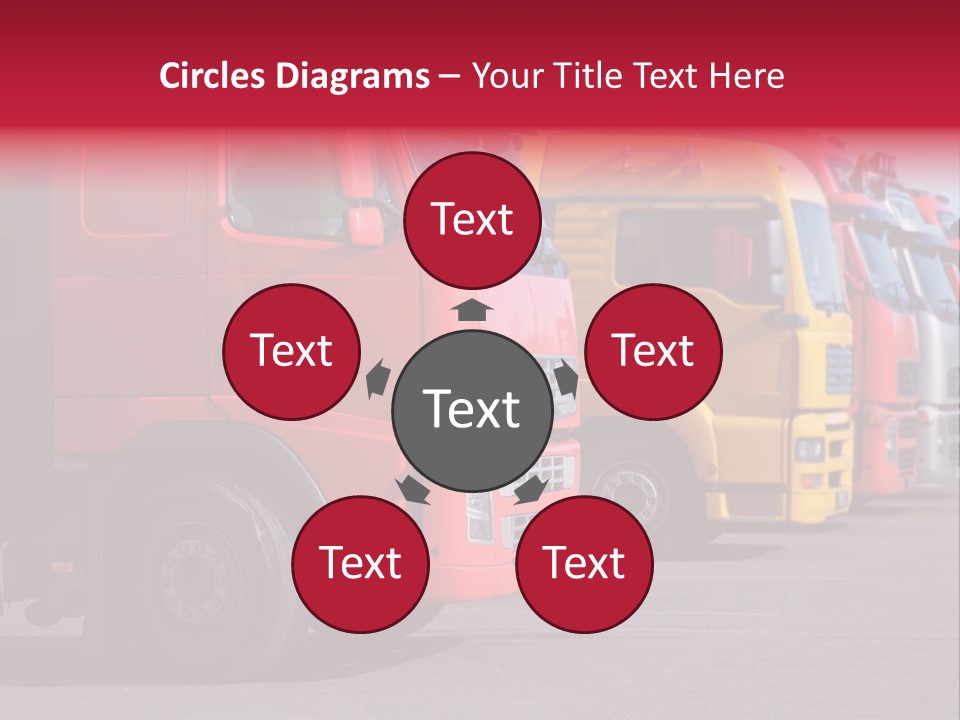 Motorway Stock Delivery PowerPoint Template