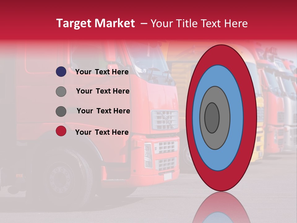 Motorway Stock Delivery PowerPoint Template