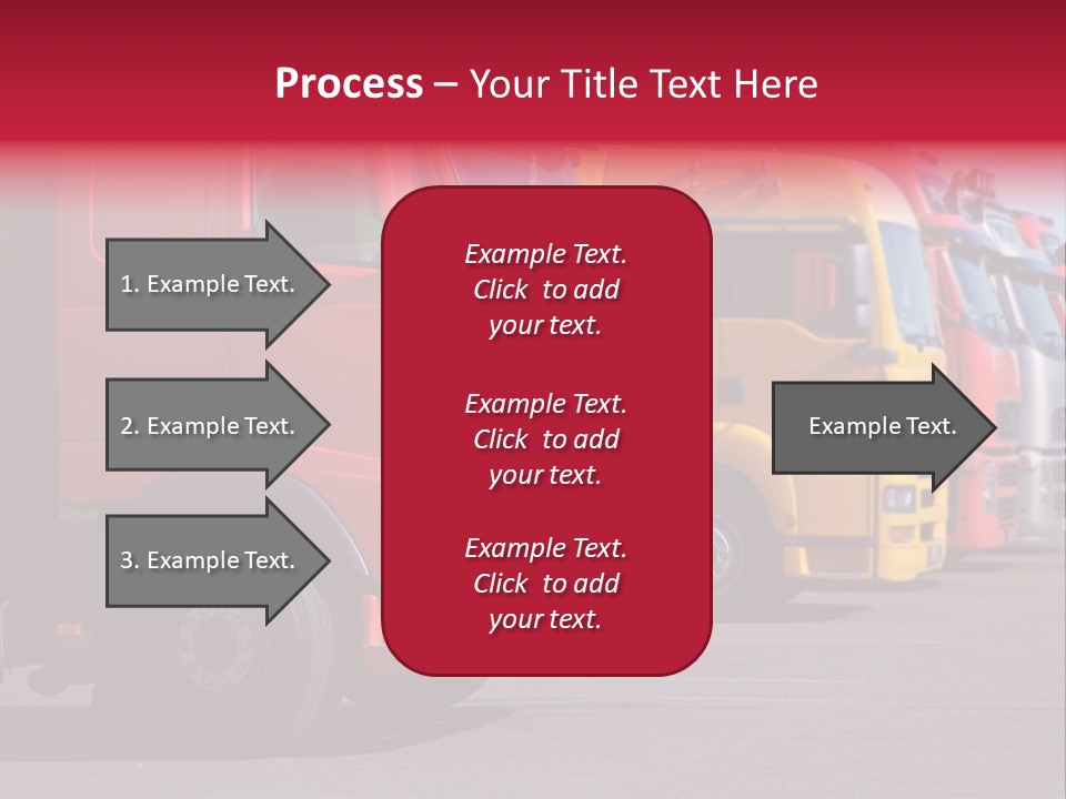 Motorway Stock Delivery PowerPoint Template