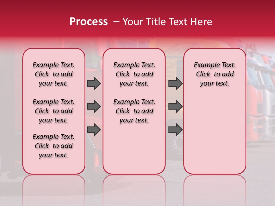 Motorway Stock Delivery PowerPoint Template