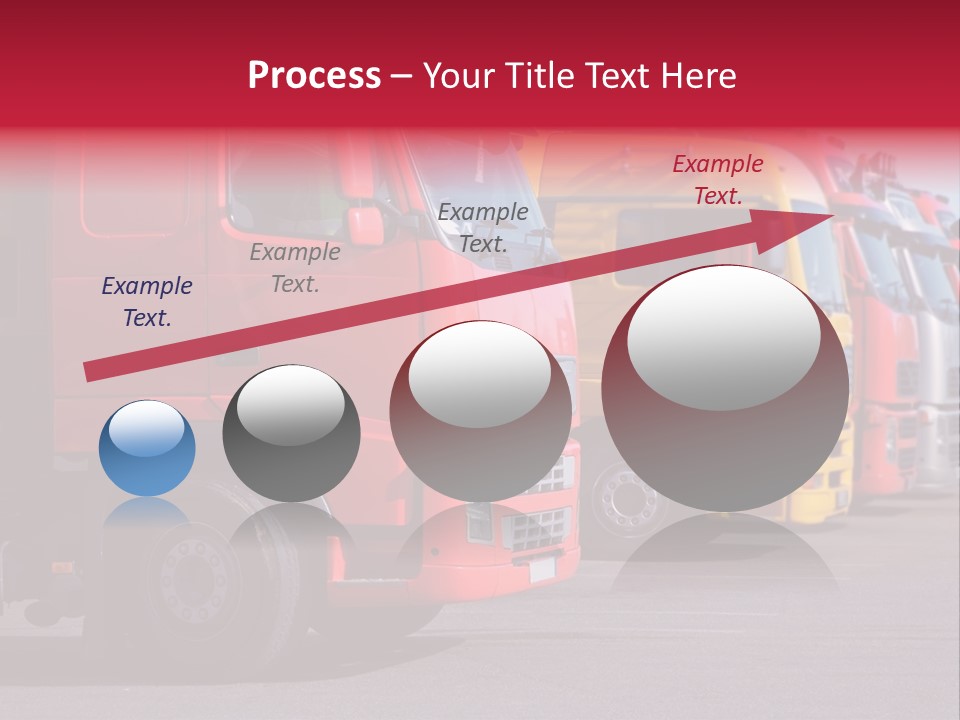 Motorway Stock Delivery PowerPoint Template