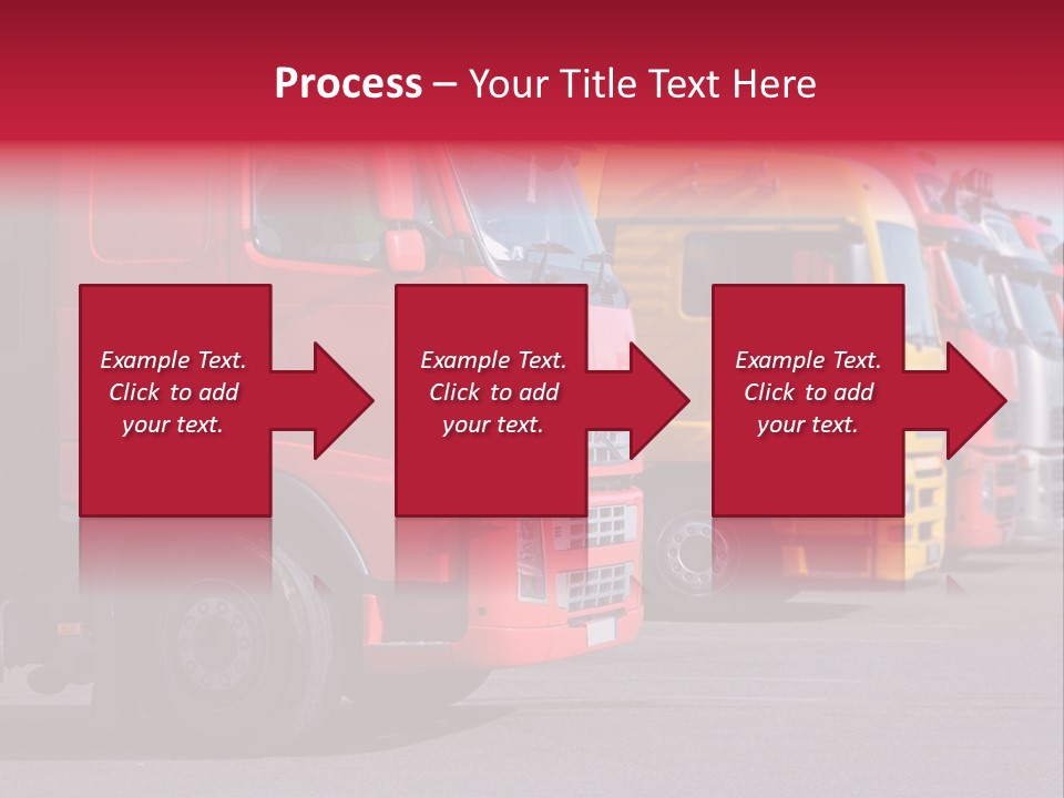 Motorway Stock Delivery PowerPoint Template