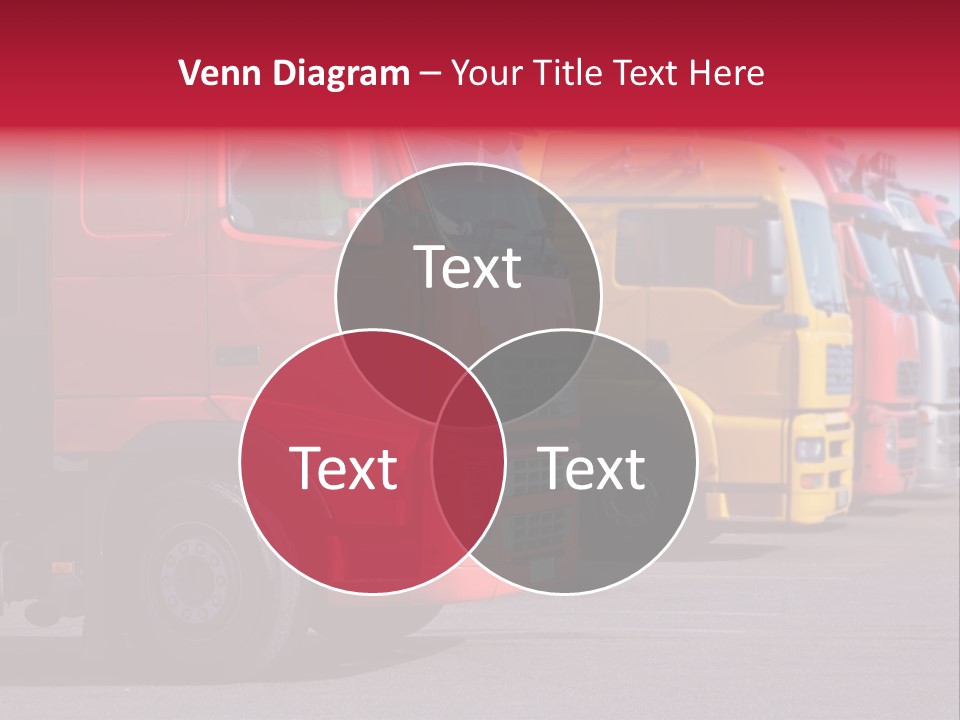 Motorway Stock Delivery PowerPoint Template