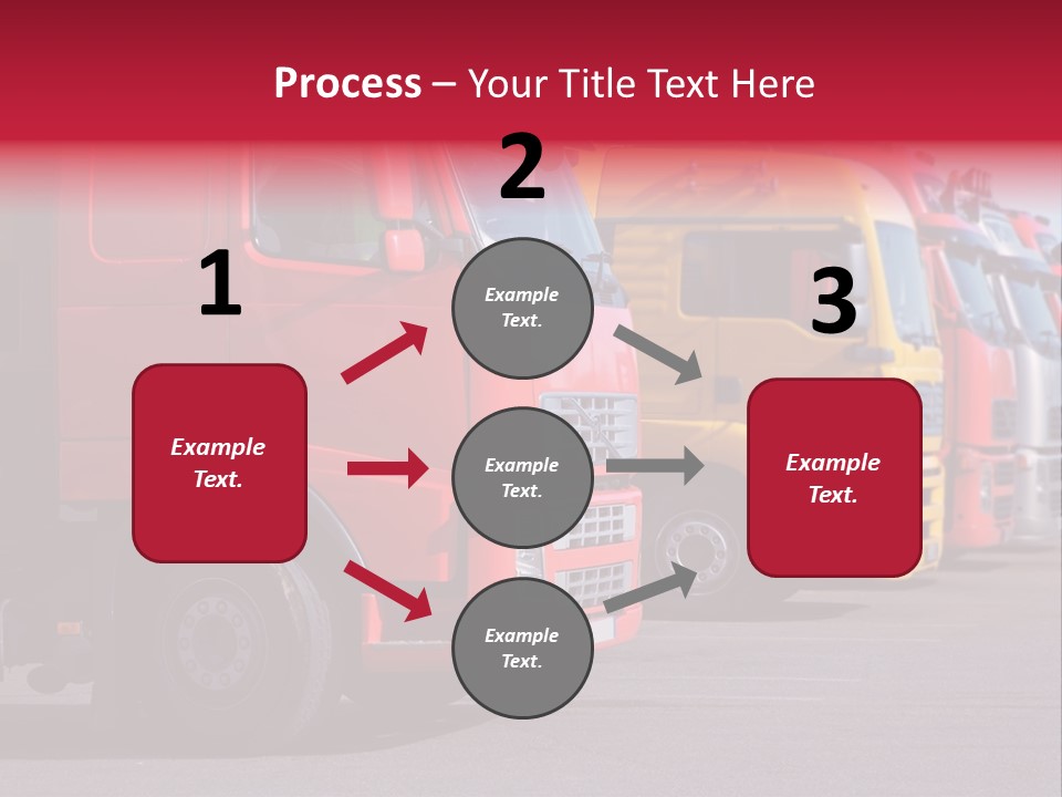 Motorway Stock Delivery PowerPoint Template