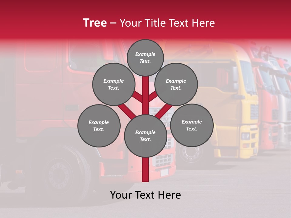 Motorway Stock Delivery PowerPoint Template