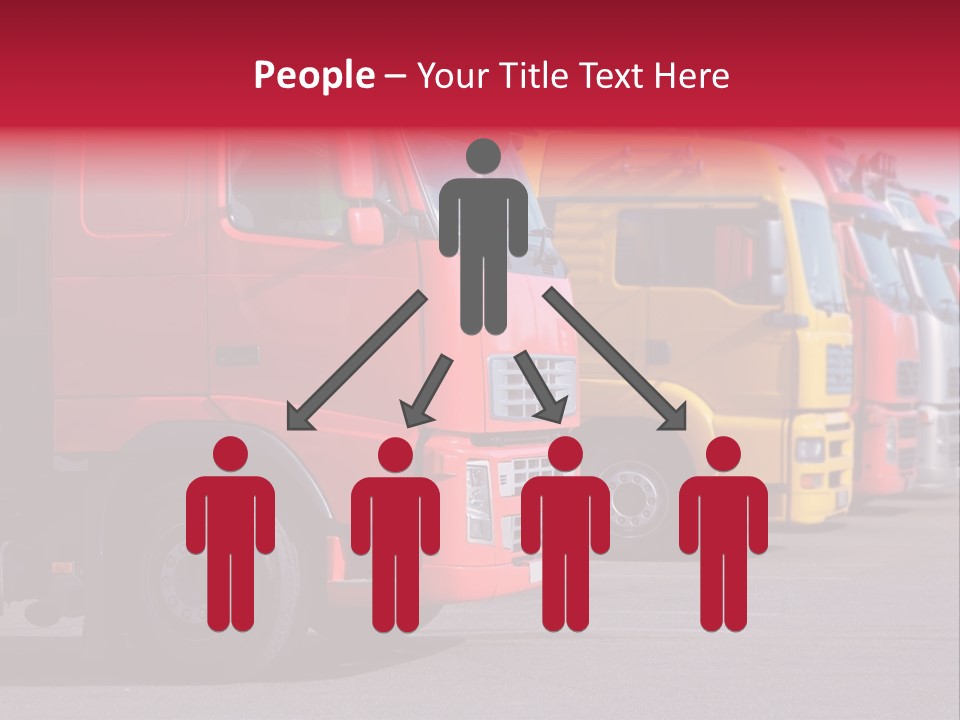 Motorway Stock Delivery PowerPoint Template