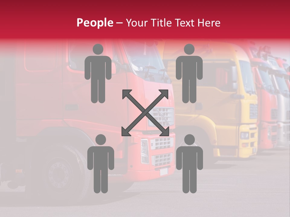 Motorway Stock Delivery PowerPoint Template