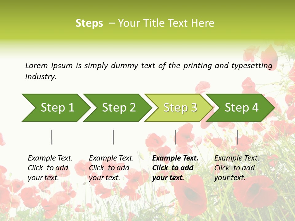 Colour Rural Decorative PowerPoint Template
