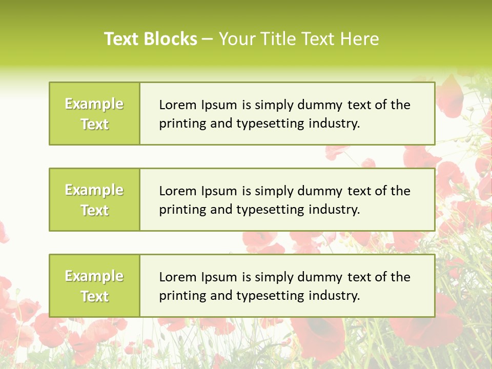 Colour Rural Decorative PowerPoint Template