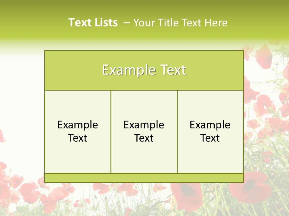 Colour Rural Decorative PowerPoint Template
