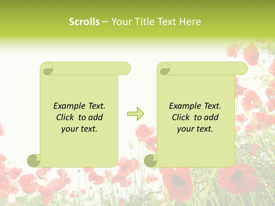 Colour Rural Decorative PowerPoint Template