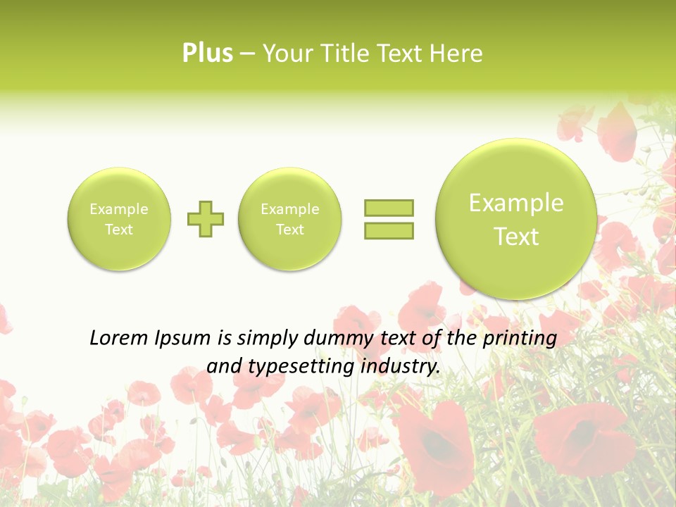Colour Rural Decorative PowerPoint Template