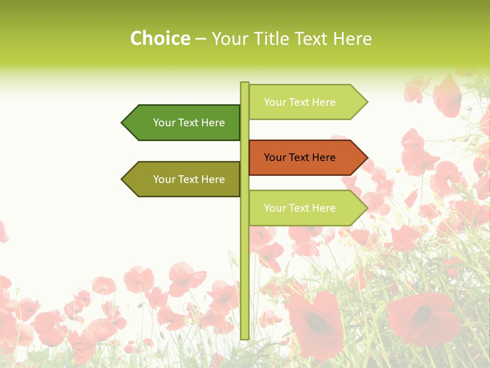 Colour Rural Decorative PowerPoint Template