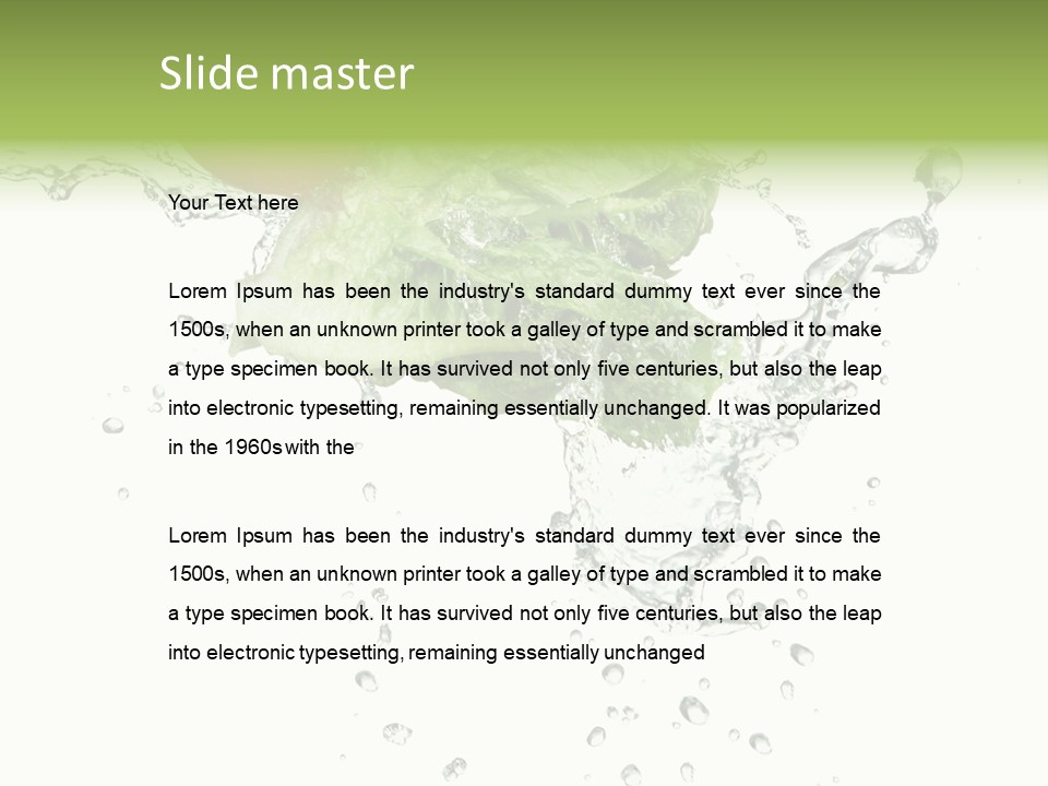 Indoors Education Study PowerPoint Template