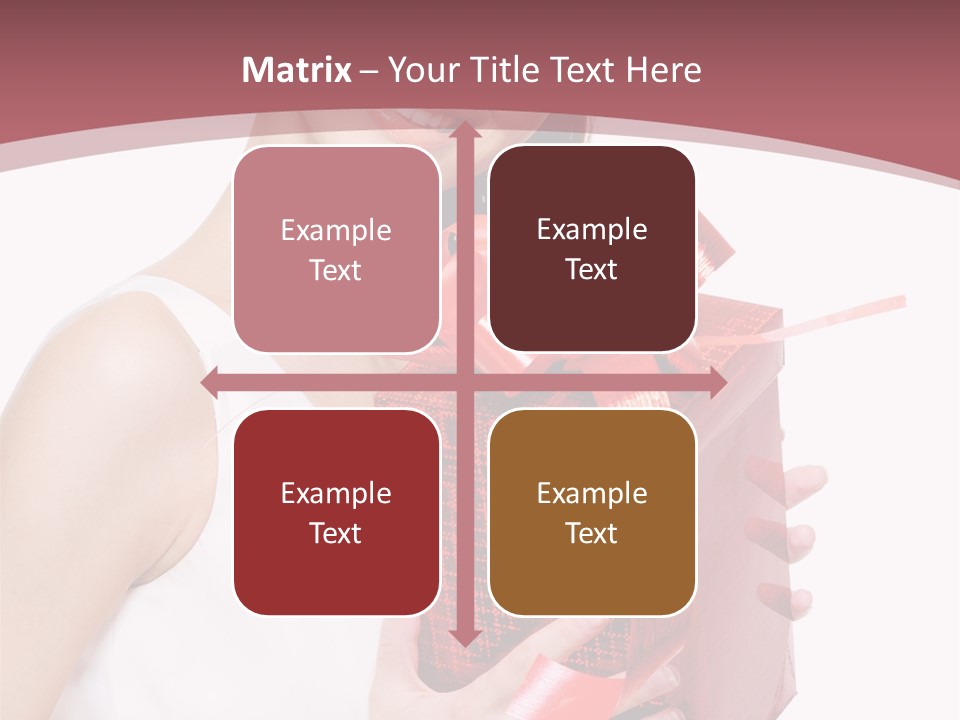 Model Happiness Glamour PowerPoint Template