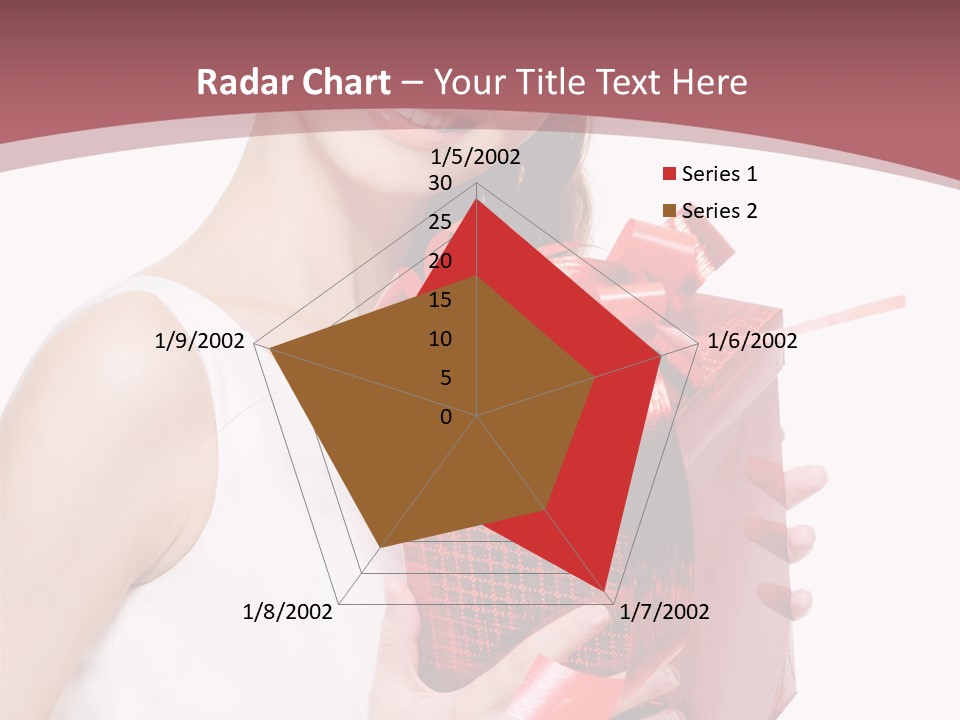 Model Happiness Glamour PowerPoint Template