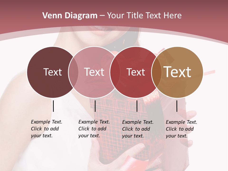 Model Happiness Glamour PowerPoint Template