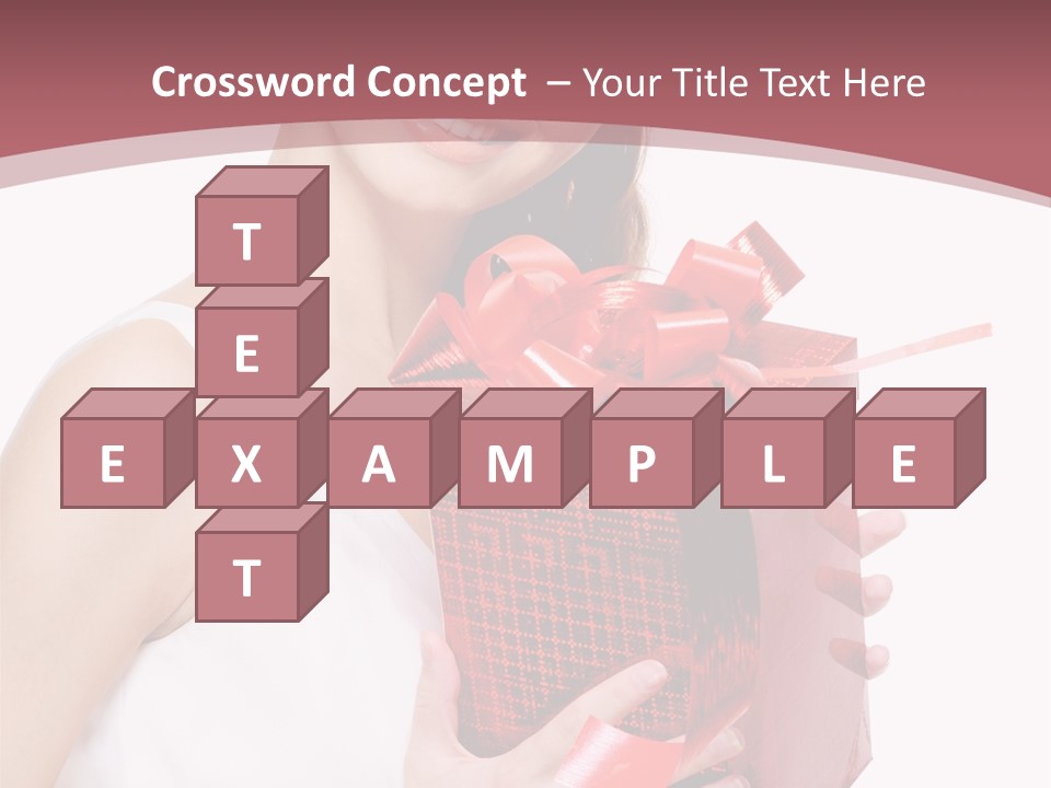 Model Happiness Glamour PowerPoint Template