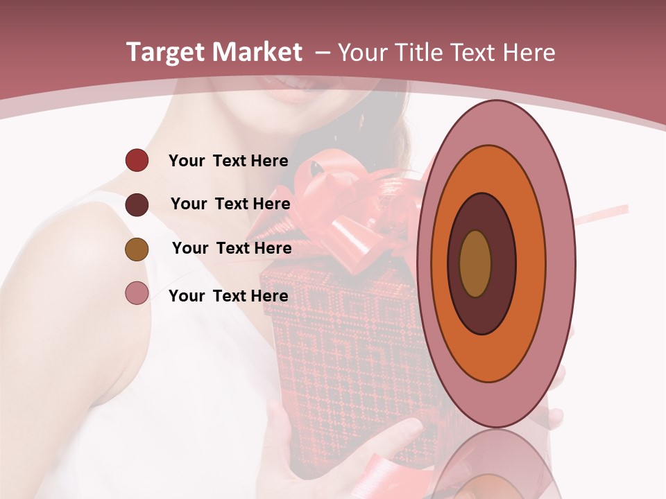 Model Happiness Glamour PowerPoint Template