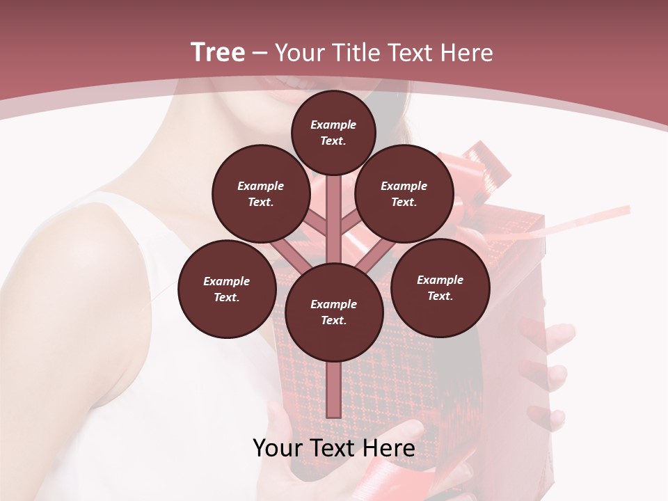 Model Happiness Glamour PowerPoint Template