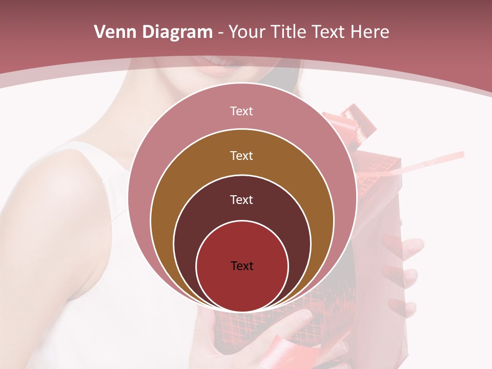 Model Happiness Glamour PowerPoint Template