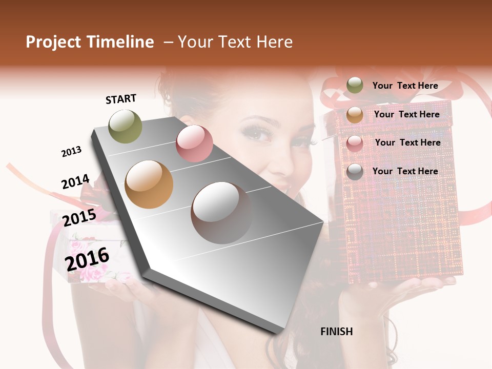 Adult Pretty Joyful PowerPoint Template