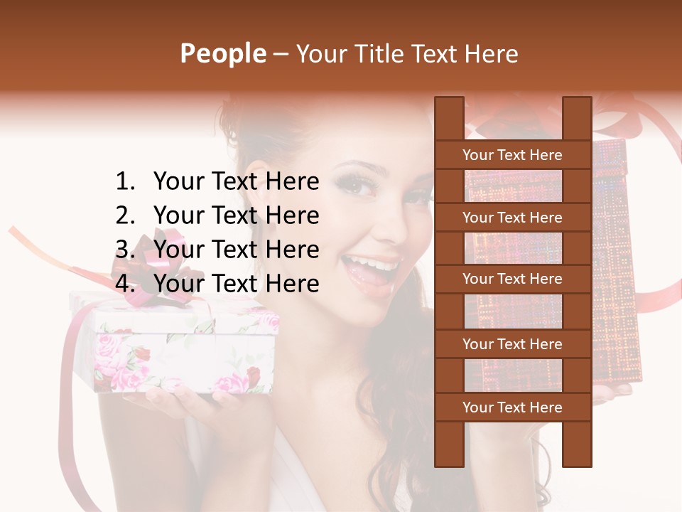 Adult Pretty Joyful PowerPoint Template