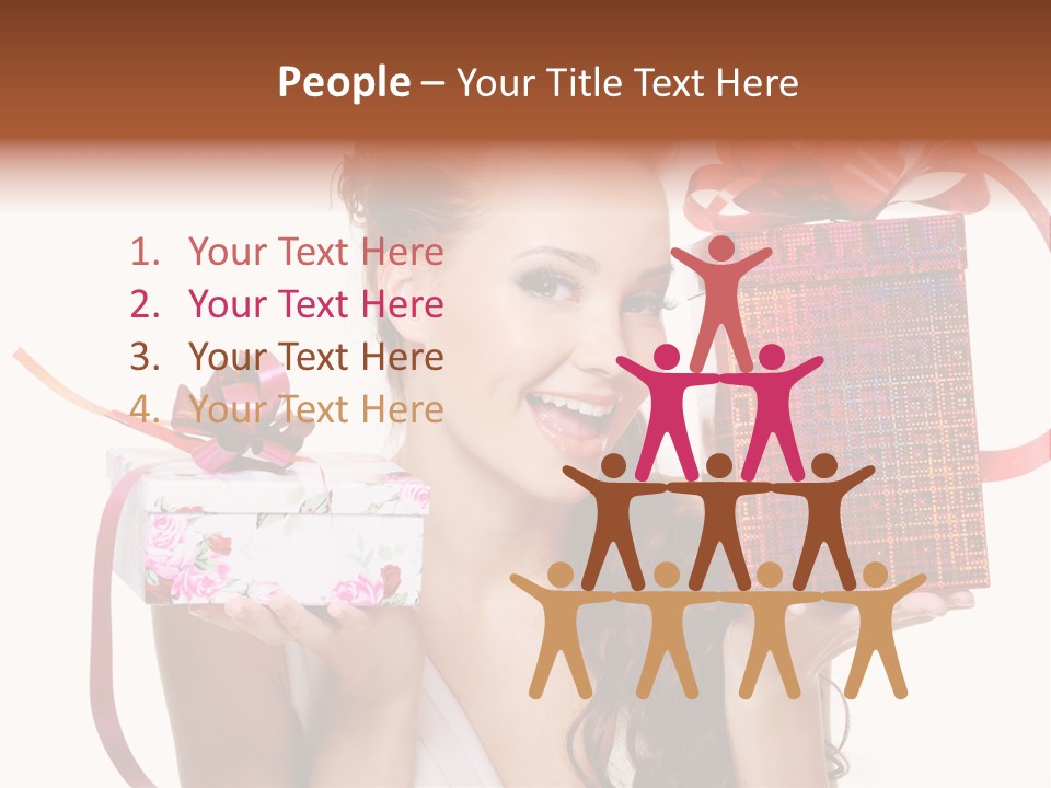 Adult Pretty Joyful PowerPoint Template