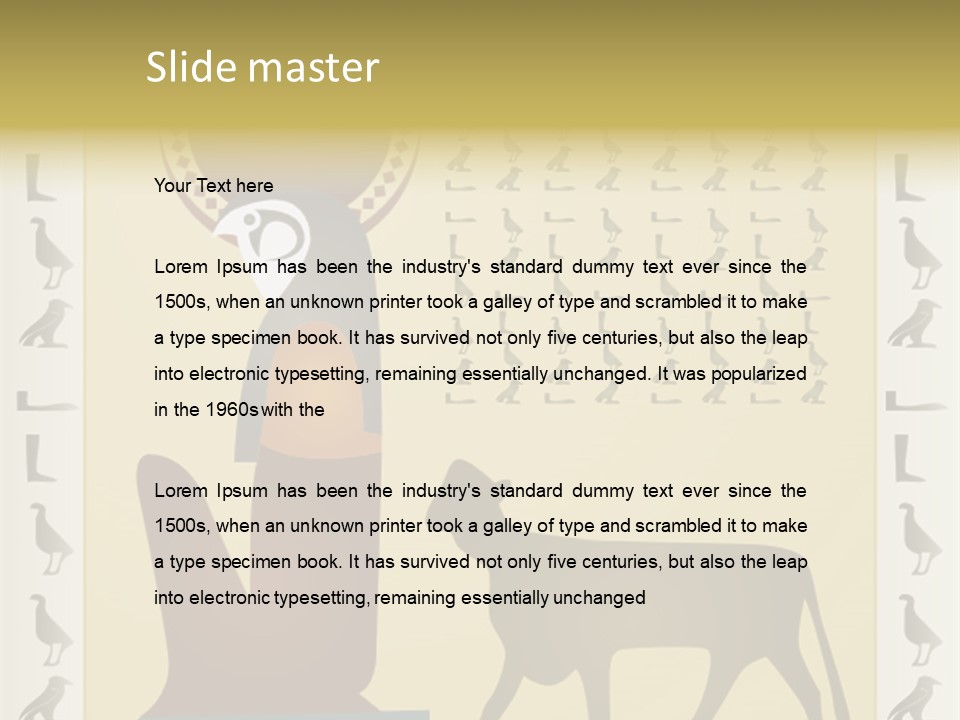 Sunset Vellum Stone PowerPoint Template