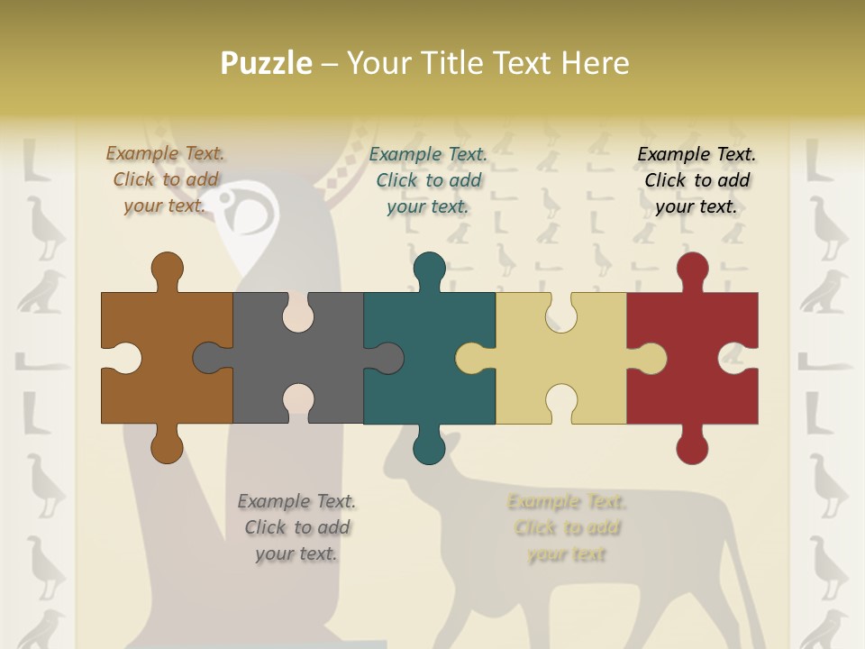 Sunset Vellum Stone PowerPoint Template