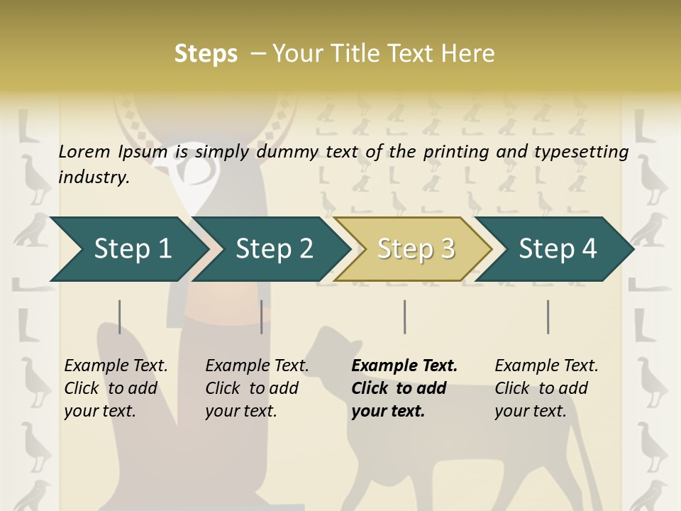 Sunset Vellum Stone PowerPoint Template