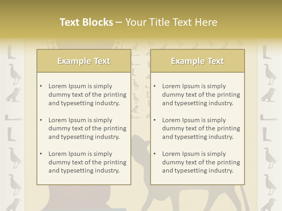 Sunset Vellum Stone PowerPoint Template