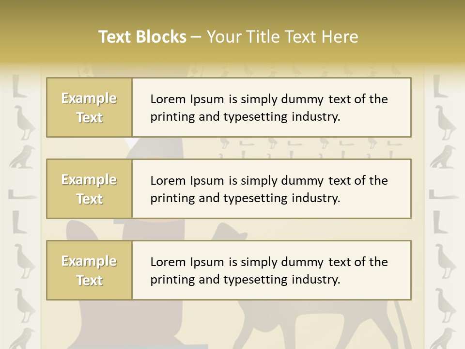 Sunset Vellum Stone PowerPoint Template